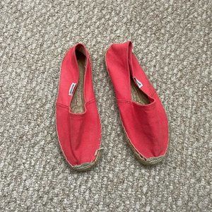 SOLUDOS For J Crew Pink Espadrilles Size 38
